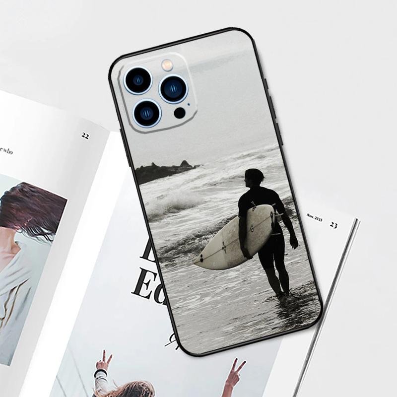 Surfer Surf Hang Loose Shaka Case For iPhone 17 Pro Max 17 Air 11 14 15 16 Pro Max 12 13 mini 16 Plus 16e Phone Cover