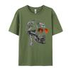 Unisex Clothes Zombie Costume Halloween Sunglasses Art Zombie Tshirt Tee Tops Cotton Oversized T Shirt Cool TShirt
