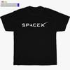 New Space X Space-X Logo Black/White/Grey/Navy T Shirt Size S-5XL