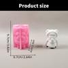 Little Girl Statue Silicone Mold for Epoxy Resin Candle Soap Making Fondant Silicone Molds for Chocolate Candy Baking