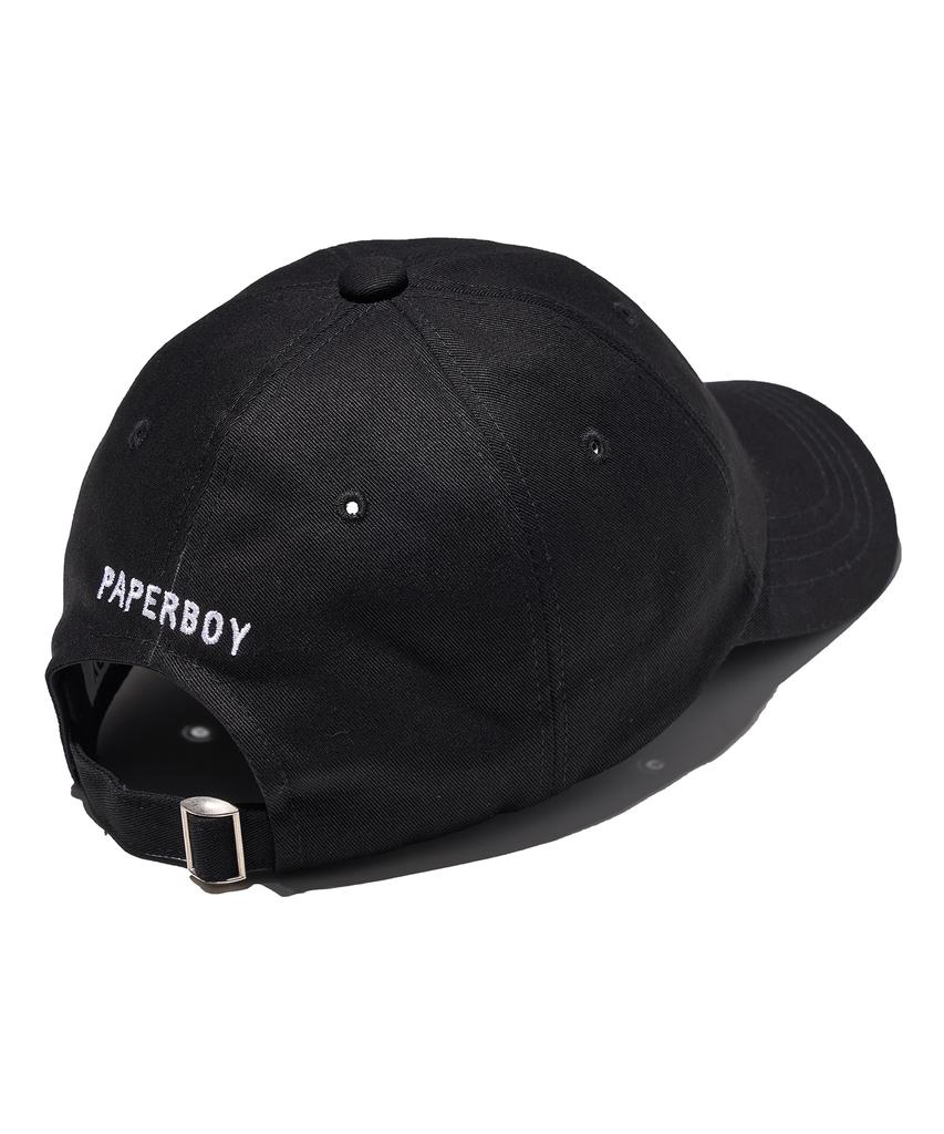 PAPERBOY P Logo Ball Cap - Black