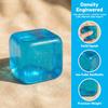 Schylling Needoh Nice Cube Stress Relief Toy | Super Solid Squish Sensory Fidget | Slow Rising Ice Cube Anxiety Relief 230G