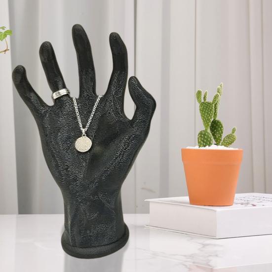 Spooky Fake Hand Jewelry Display Stand Rings Bracelets Organizer Dresser Tabletop Necklace Holder for Retailers Home Decor