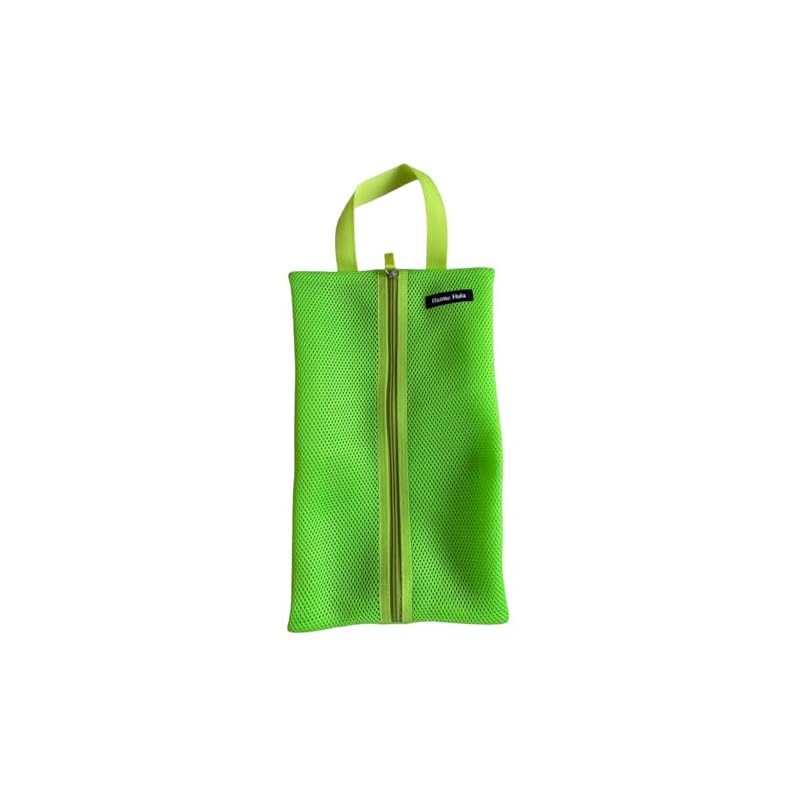 [Hanna Hula] Deodorizing Mesh Shoe Case / Neon Green