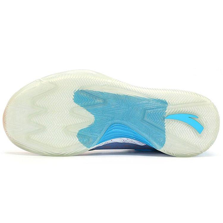 Anta KT2 Thompson Shock Absorbing Non-Slip Wear-Resistant Low-Top Basketball Shoes Men Sneakers White Red Blue 112031102S-2