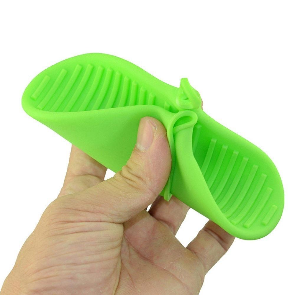 1pc Kitchen Silicone Heat Resistant Gloves Clips Insulation Non Stick Anti-slip Pot Bowel Holder Clip Cooking Baking Oven Mitts