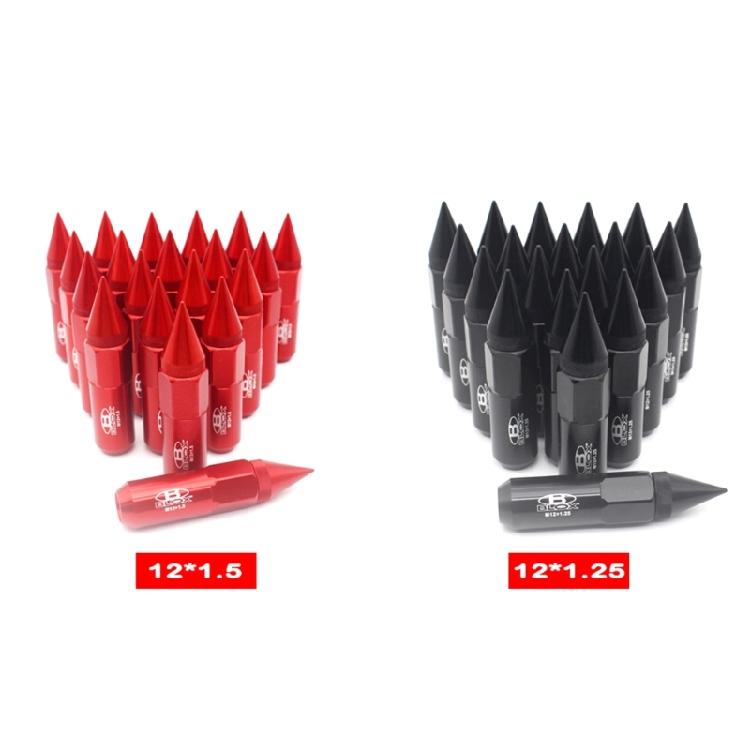 20Pcs/Set Wheels Rims Lug-Nut M12X1.25 / M12X1.5 Racing-Jdm Style Spike-Lug Nuts