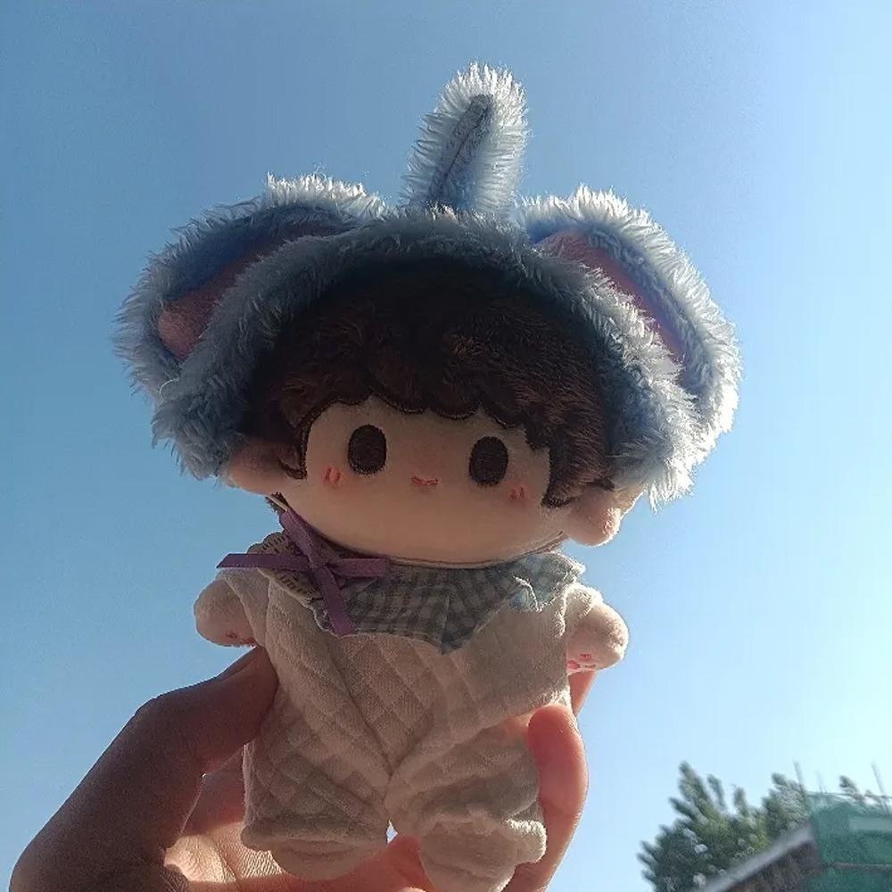 Suit 10cm Cotton Doll Clothes Cartoon Hat Doll Dress Up Set  Children's Gift