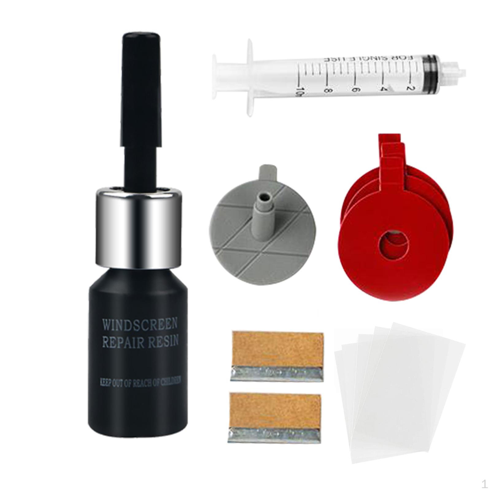 

Car Windshield Repair Kit, Resin Windscreen Repairing Tool for Shaped