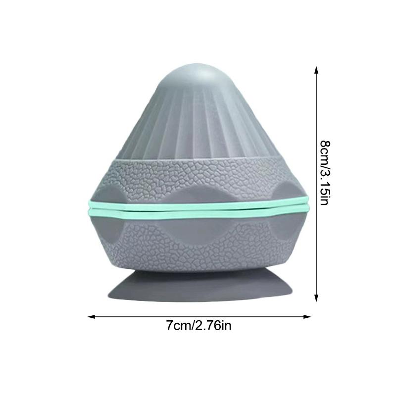 Silicone Massage Cone Solid Adsorption Ball Psoas Thoracic Spine Back Scapula Foot Yoga Muscle Release Massage Apparatu Neck
