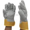 High Quality 10.5 Inch Men's AB Grade Anti-Cut PPE Buffalo Cowhide Work Safety Gloves for Construction and Rigger Work