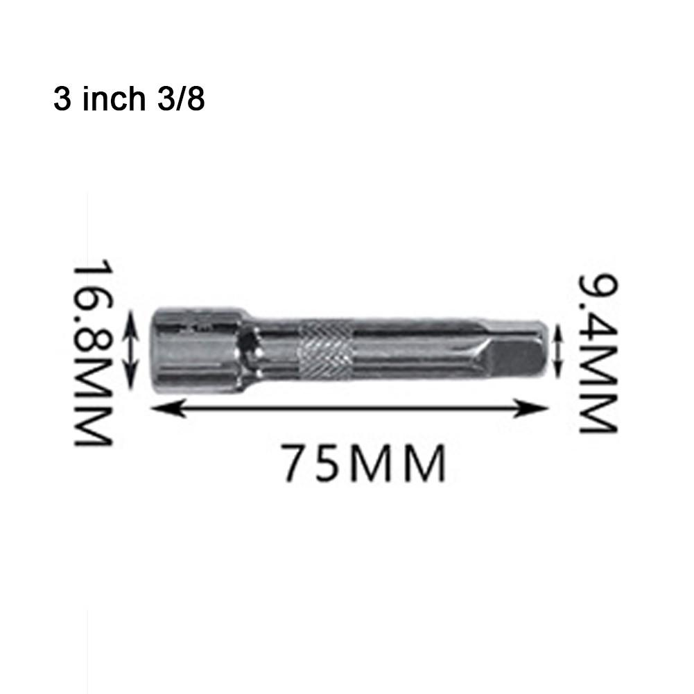 Rustproof 12 Inch Extension Bar Socket Ratchet Sleeve Connecting Rod (1/2)