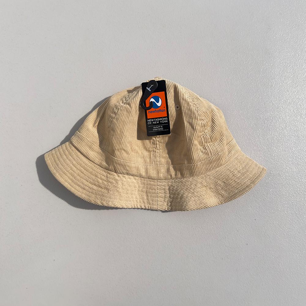 Nyuhaeteun Corduroy Bell Hat (Sand)