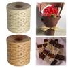 Eco Raffia Paper Ribbon Multi Purpose Craft Twine for Gift Packing DIY Craft Decoration and Weaving