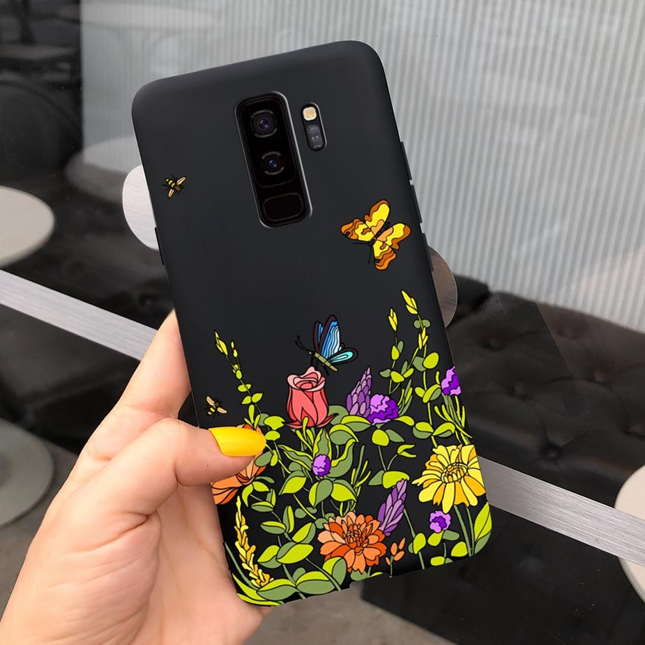 Für Samsung Galaxy S9 Plus Hülle Neue Mode Kunst Bemaltes Cover Weiches Dünnes TPU Handyhülle Für Samsung S9 S9+ Galaxy S 9 Hülle Coque