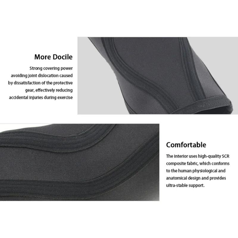 Fitness Gym Training Squats Knee Protector Kneecap Sports Safety 1pc 7mm Compression Neoprene Weightlifting Knee Pads
