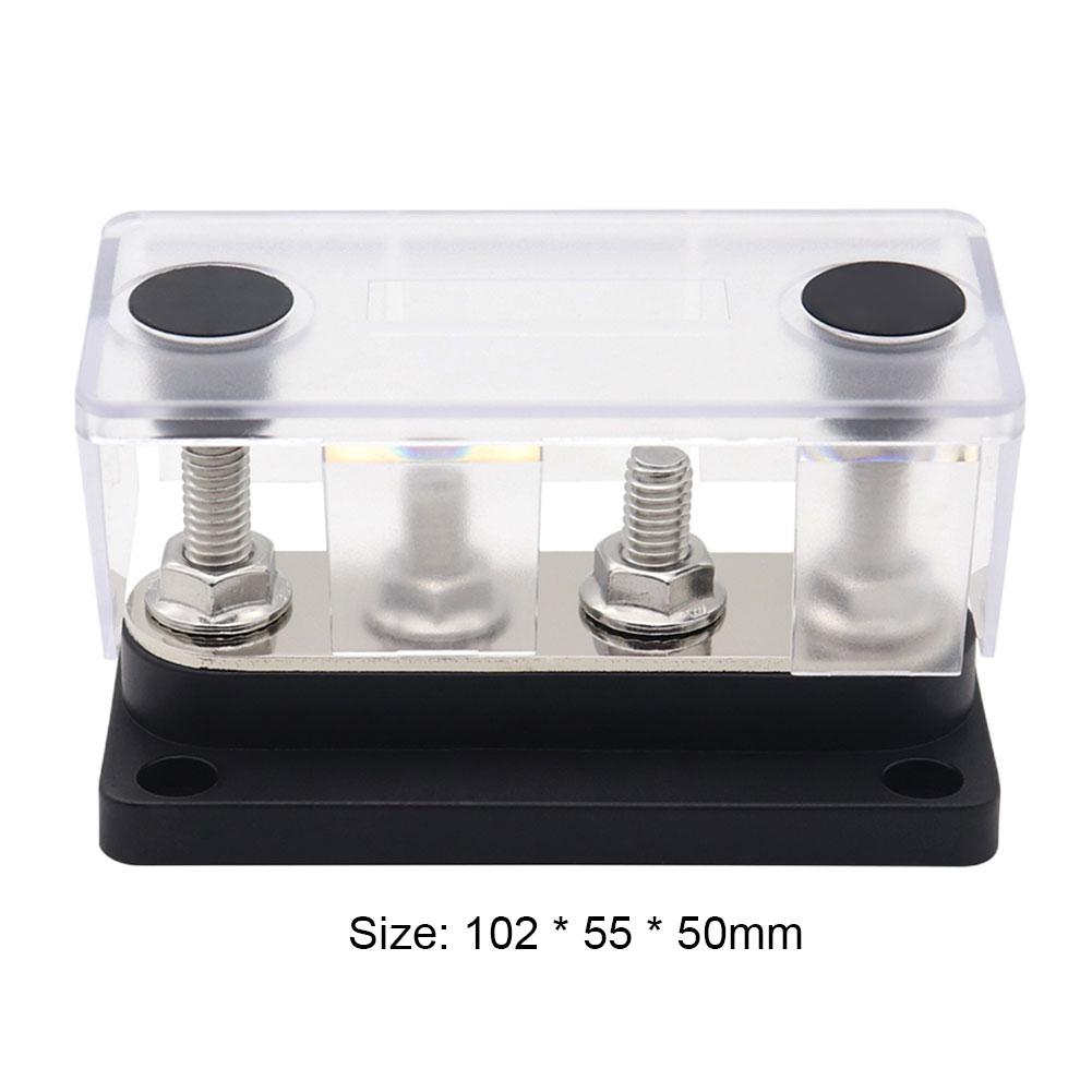 Skrzynka Rozdzielcza Szyna Prądowa Płyta 48V 300A 4-drożna Szyna Prądowa Dużego Natężenia Organizator Kabli Skrzynka Łódź Samochód Maks. Połączenie Wzmacniacz Obudowa Zasilania Części