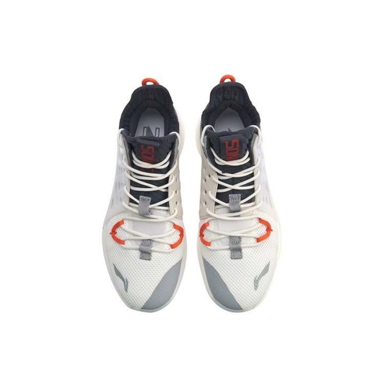 Li Ning SONIC 7 Textile, Synthetic Leather, TPU Cushioning Slip Resistant Abrasion Resistant Low Top Basketball Shoes ABAP019-2