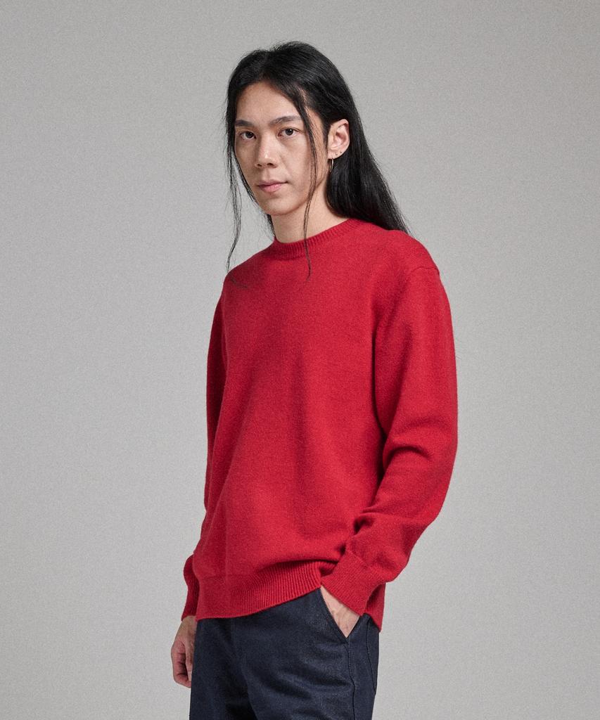 ANALOG MOOD Signature Soft Round Knit (Red)