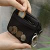 New Solid Color Coin Purse Zipper Large Capacity Small Wallet Wear-resistant Storage Bag Male Female
