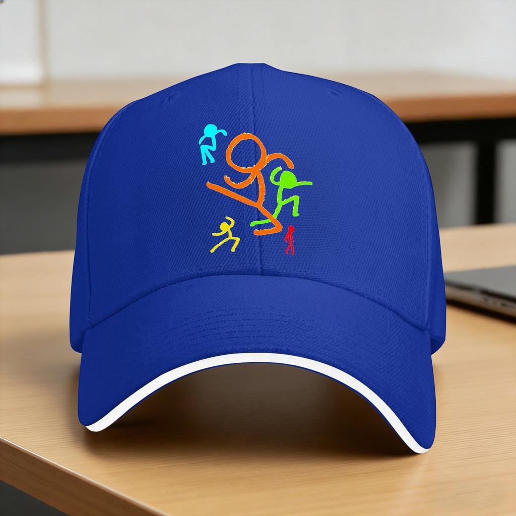 Alan Becker Gaming Figting Sun Baseball Cap Summer Unisex Men Print Hip Hop Hats Streetwear Hiking Fishing Baseball Caps