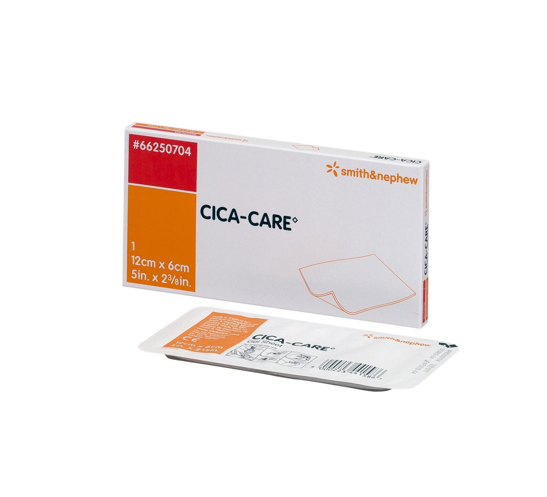 

Силиконовый гель Smith Nephew Cica Care 60 x 120 мм 66250704 &