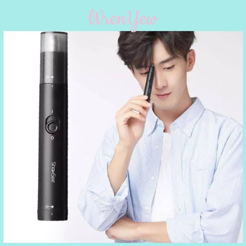 Compact Electric Nose Hair Trimmer For Men And Women With Detachable Washable Heads