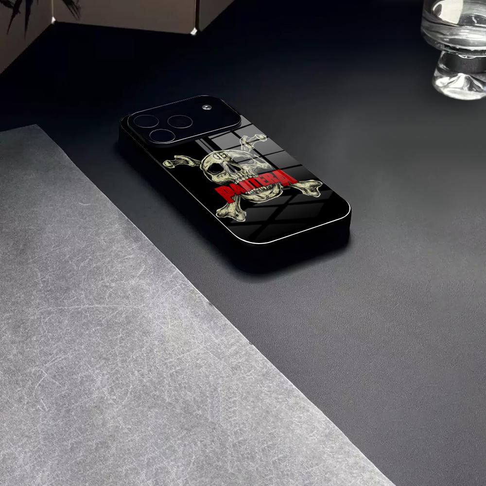 

Rock Band Music P-Pantera Phone Case Tempered Glass For IPhone 17 15 16 14 12 13 11 Pro XS Max Plus Mini Cover iPhone17 Pro