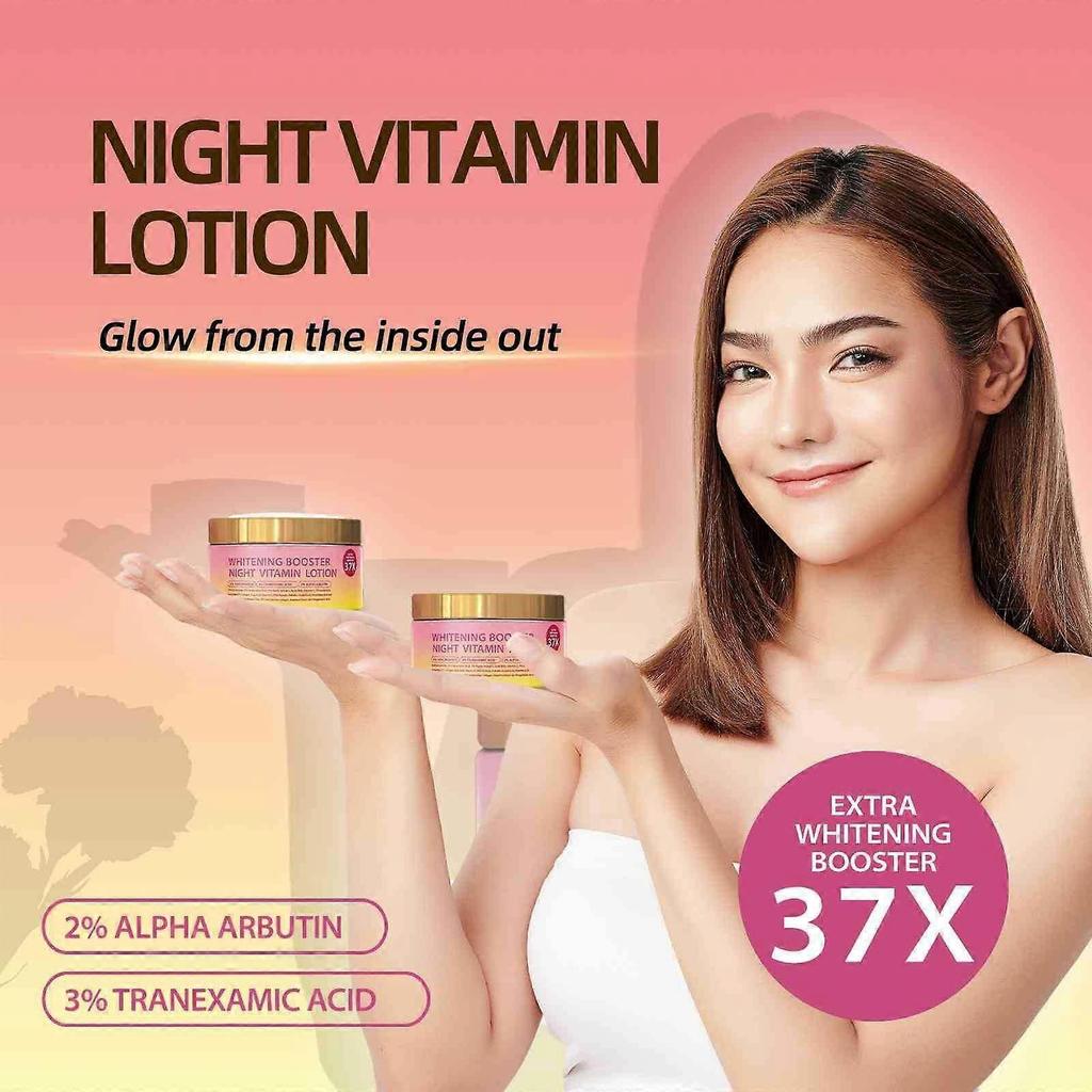 Vitamin C & Collagen Face Moisturizer Night Cream - Hydrating, Reduces Fine Lines - Anti-Aging, Suitable for All Skin Types, 250ML