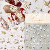Chinese Red-crowned Crane Nail Stickers Xiangyun Phoenix 5D Self-adhesive Nail Art Stickers Chic Nail Art Decal Accessorie