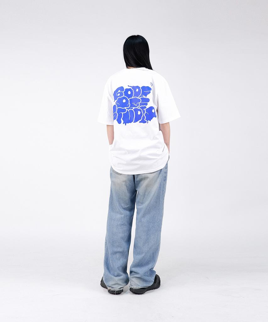 Gupeuopeuseutyudio Gofs Graffiti Logo Tee - White