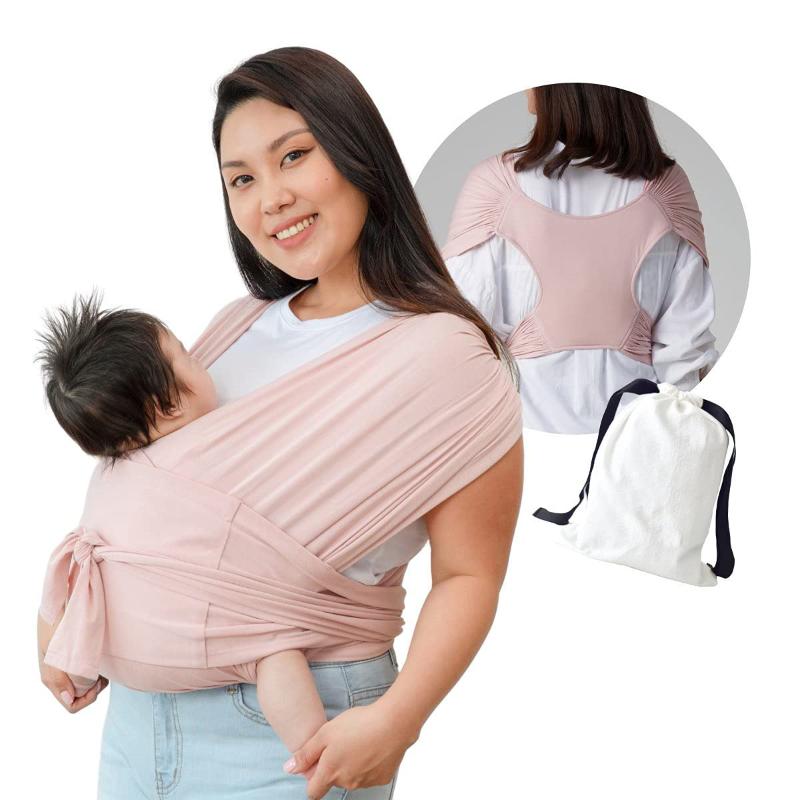 1 Piece Infant Newborn Adjustable Stretchy Carrier Belt Portable Breathable Baby Sling Wrap Multifunctional Travel Supplies