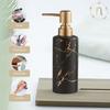 Ceramic Shampoo Dispenser for Bathroom (250 ml) - Handwash Dispenser Bottle with Pump for Kitchen - Liquid Soap Dispenser for Wash Basin