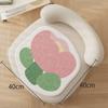 Autumn Plush Non-Slip Butt Pad, Winter Imitation Cashmere Thickened Cushion, Dormitory Student Classroom Stool Cushion