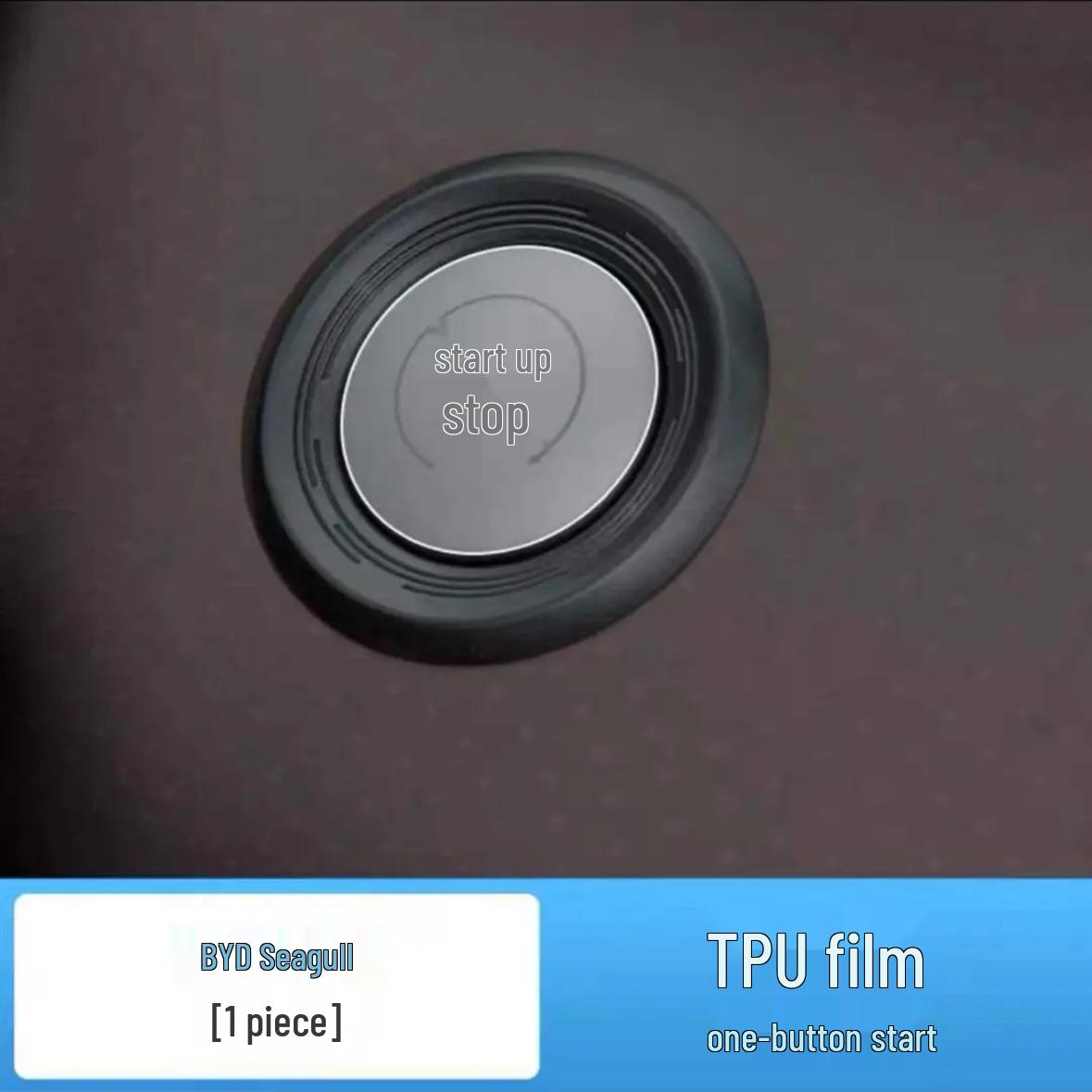 25-Model BYD Seagull Interior Dashboard, Navigation Screen & Gear Shift HD Protective TPU Film.