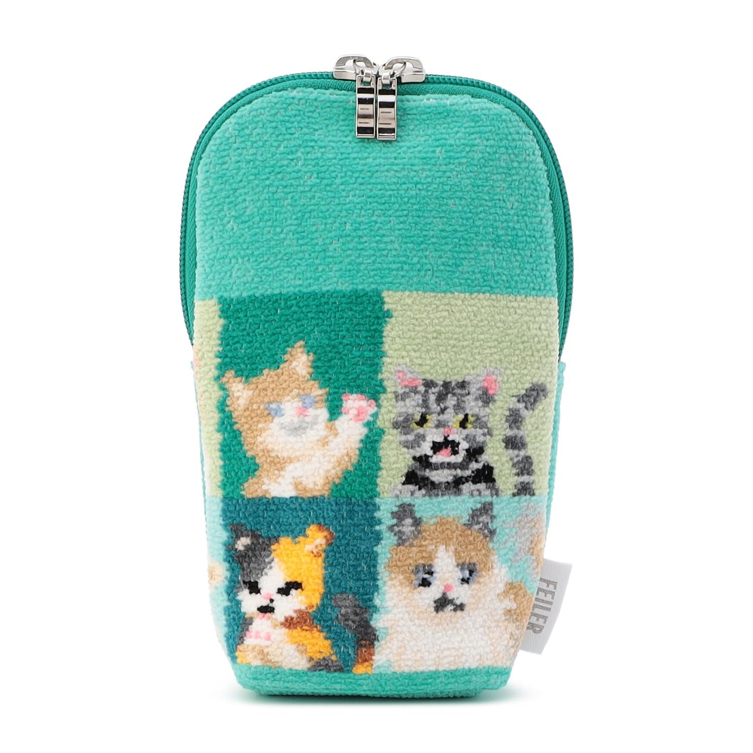 

Feiler Чехол для бутылки Мой кот Зеленый [1J3125127084240] Смотри! MCT-257084 Женские зелёный