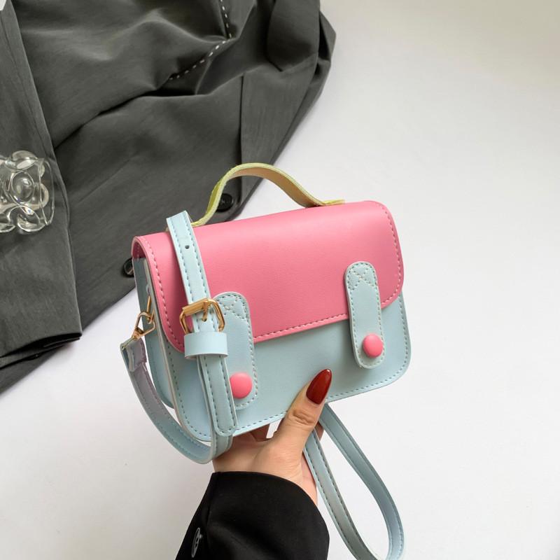 Chic Spring Season Small Square Handbag In Trendy Colors For Daily Casual Style