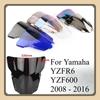 Motorcycle Wind Deflector For Yamaha YZFR6 YZF600 2008 - 2016 Screen Double Bubble Windshield Protector Windscreen 12 2013 14 15