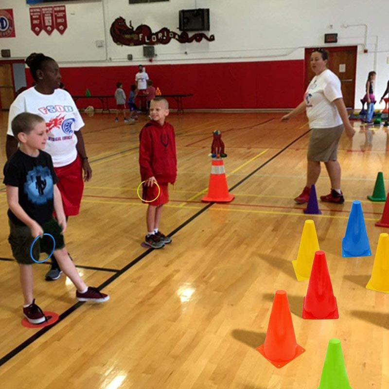 Parent Child Throwing Ring Game Cone Tossing Cornhole Sets Hand Eye Sports Outdoor Toys Game Balance Perception Kids Teaching