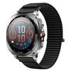 TS400 Men Smart Watch AMOLED Bluetooth Calling GPS Positioning Flashlight Compass Altitude Barometric Pressure Health Monitor