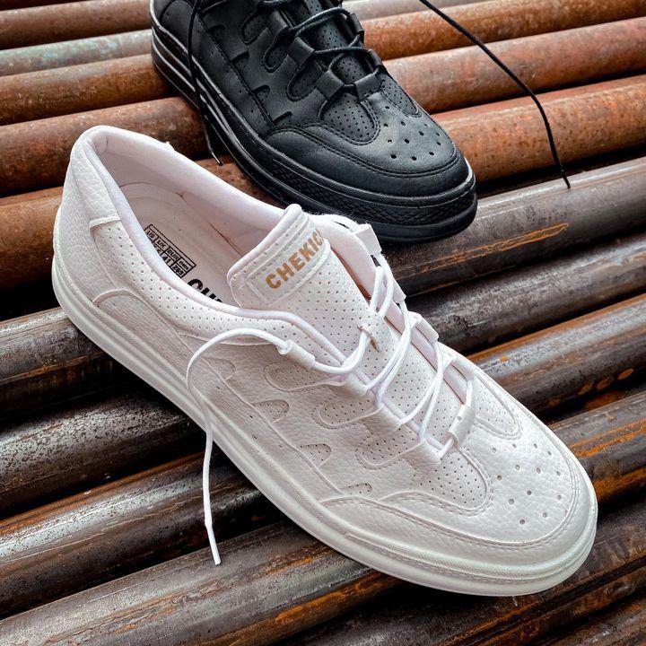 

CHEKICH оригинальный бренд белого цвета CBT C-Rey повседневные мужские кроссовки высокого качества на шнуровке мужская обувь CH040