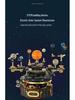 Solar System Model Building Blocks: 8 Planets Globe & Telescope Educational Toy for Science Enthusiasts