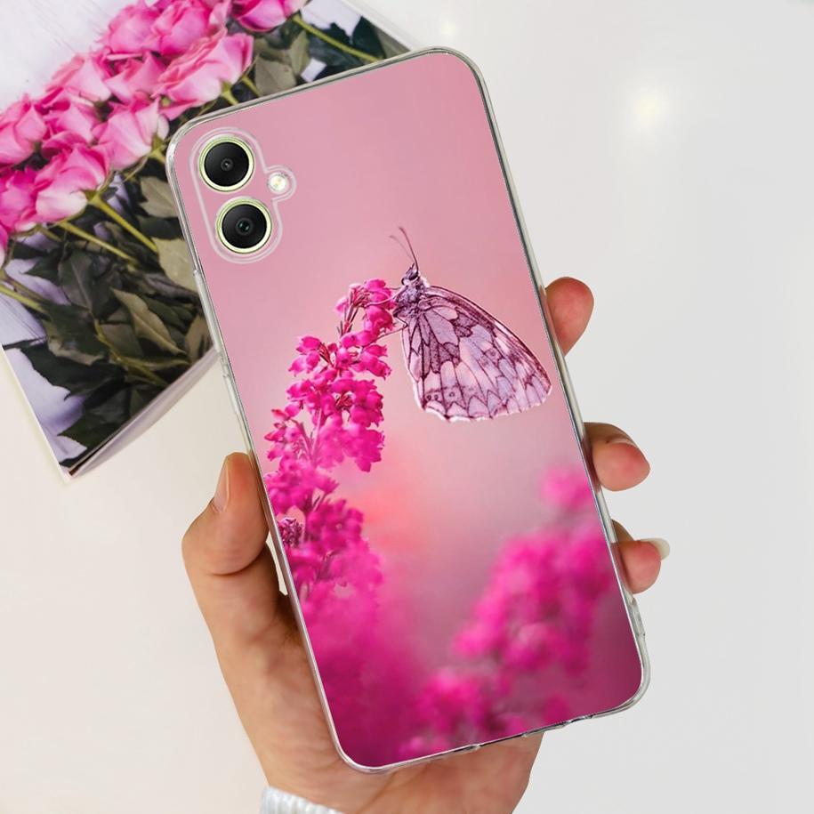 For Samsung Galaxy A05 A05S Case A055F A057F Phone Back Cover Fashion Butterfly Soft Silicone For Samsung A05 2023 A 05 S Fundas