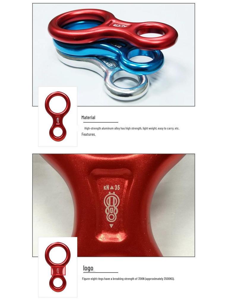 Figure 8 Multifunctional Rappel Device for Fast Descent and Outdoor Protection