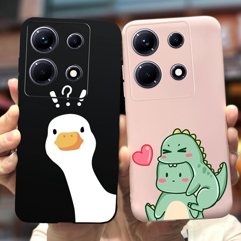 For Infinix Note 30i Case X6716 Cute Astronauts Cartoon Cover Soft Silicone Phone Case For Infinix Note 30 Pro Note30 VIP Bumper
