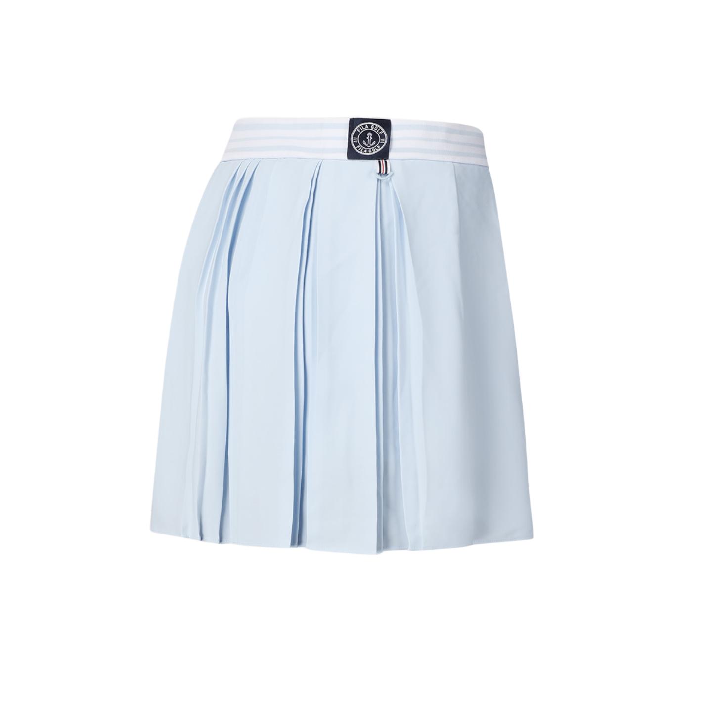 

New FILA Golf Series SS24 Casual Short Skirts Women s Light Sky Blue A11W425302FLB 170/70A/L