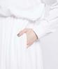 Standard Waist Gathered Long Dress [Double Clothing] [ESSENTIAL]