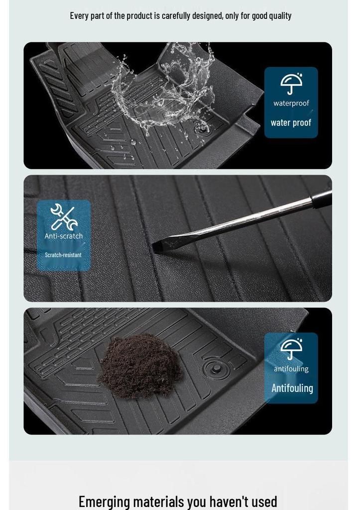 Nissan Tiida Eco-friendly TPE Floor Mats: 26 New Models for Driver, Passenger, and Rear Seats