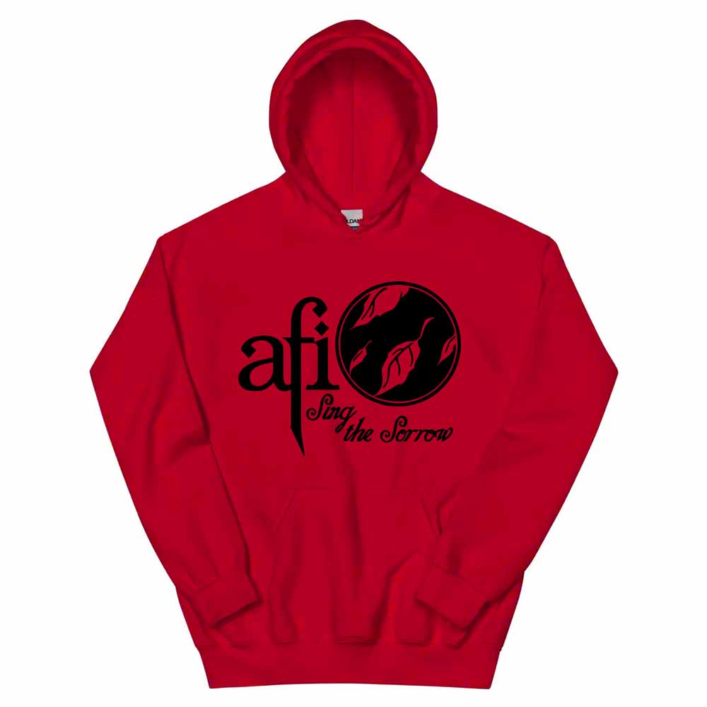 SING THE SORROW Hoodies AFI Band Grunge Fashion Sweatshirt Long Sleeve Male Hooded Pullovers Graphic Clothing Loose Hoody
