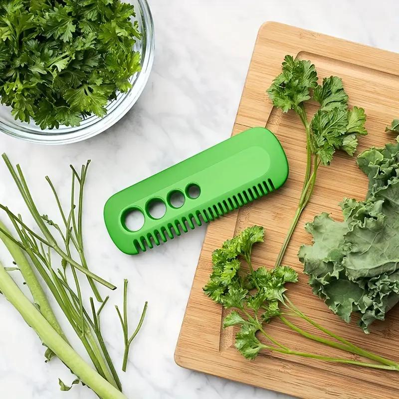 Vegetable Leaf Stripping Comb Coriander Mint Leaves Removed Peeling of Fruits and Vegetables Artifact Tools Kitchen Accessories